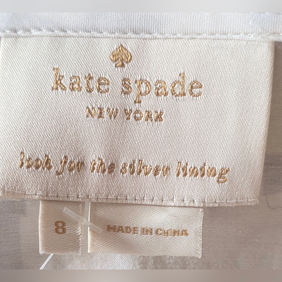 NWT Kate Spade ♠️ Scoopneck  Landscape Dress "Call Your Mom" Fit N Flare Dress 8 - Picture 8 of 12